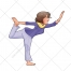 Yoga vector, pilates vector, yoga poses