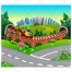 City illustration, vector pack