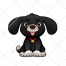 dog vector, pet, animal vector, cartoon
