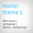 Horror theme background music