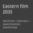 electronic background music, experimental, eastern film 2035 