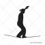gymnast, gymnastics, sporting, exercise, balance, woman, giirl, silhouette, download, buy