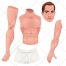 male vector, man, arm, foot, torso, hand, leg, shorts, man head, avatar