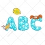 font vector, animal vector, capital vectors, abc, alphabet vectors, buy vector