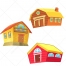 House vector, home vector, barn vector, house illustration, farm house vector, barn illustration, houses, house vectors