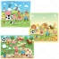 Mega Pack Farm illustrations with farmer and his wife, garden vector, summer landscape, cartoon illustrations, meadow vector