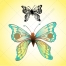 turquoise butterfly vector, buy vectors, butterflies vector art
