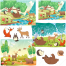 forest vector, animal vector pack, vector illustrations, cute animals vector background, buy vectors for commercial use