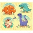 component vector, cartoon vector, dinosaur vector, dinosaurs, color dinosaur, dino vector