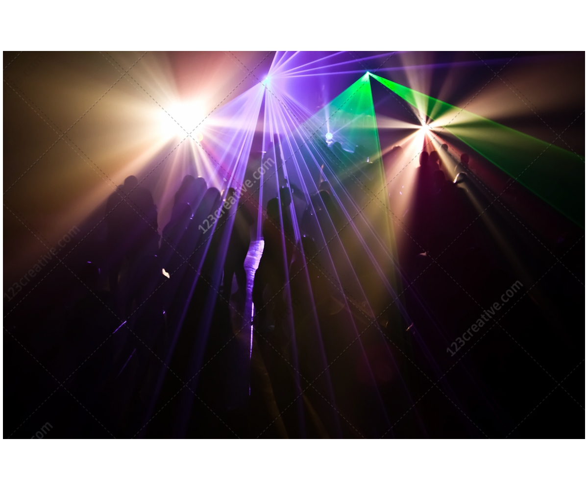 High res disco backgrounds – buy party background for club flyer, nightclub  poster. Dancing people silhouette, disco lights.