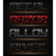 button layer styles, grunge metal styles photoshop, photoshop layer effects, biker text effects