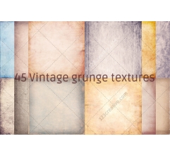 45 Vintage grunge texture pack (digitized)