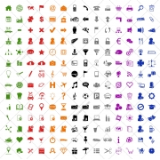 icon set, vector icons, web icons