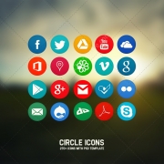 Circle Icons Full Pack