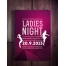 ladies night flyer template, night club flyer template