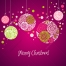 ornamental christmas balls vector