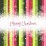 Merry christmas decorative stripes pattern snowflakes