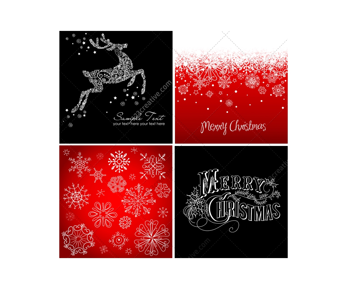 christmas cards and backgrounds vectors various card holiday card background