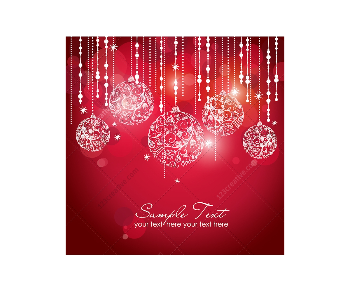 Christmas cards and backgrounds vectors - various card templates with