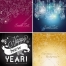 Christmas vector backgrounds, Happy new year, vector card