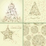 Ornamental hand-drawn Christmas cards vectors