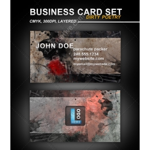 Dirty Grunge Business card design