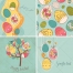 Easter vector patterns
