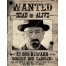 Most wanted poster template