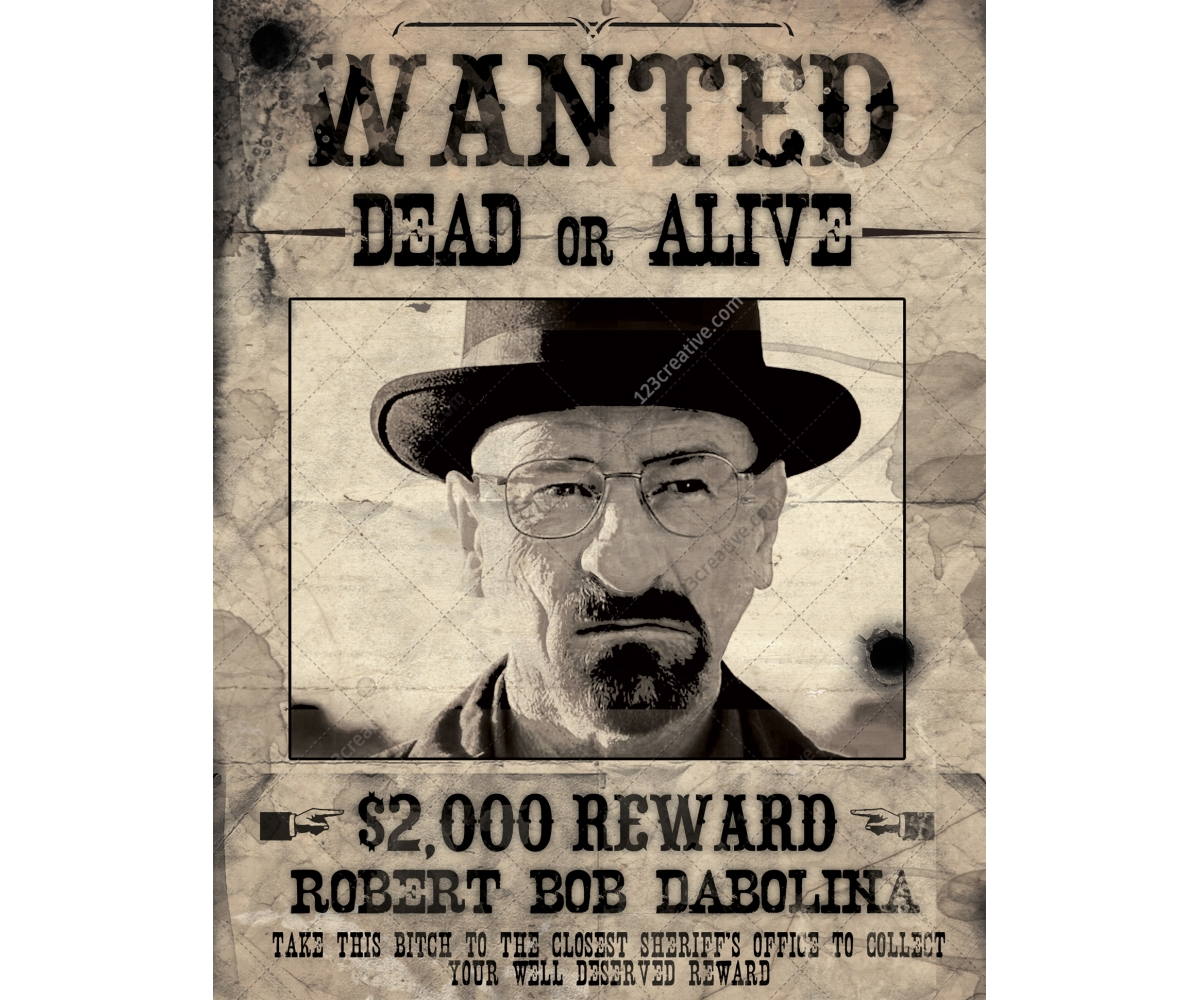 Make A Wanted Poster Template