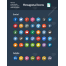 Hexagonal icon set, social media icons