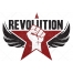 revolution logo design template