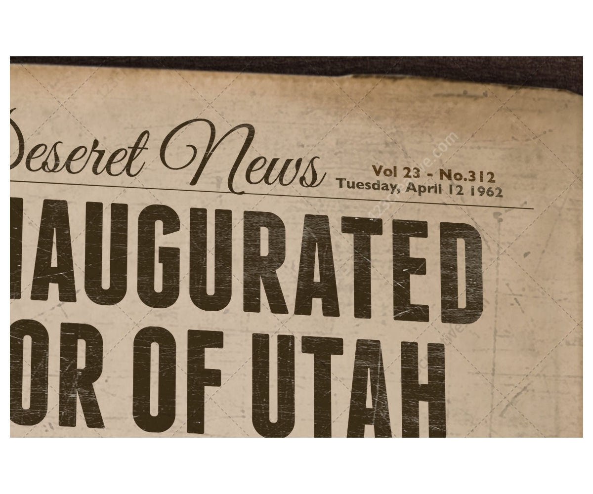 Download Vintage Newspaper Mockup - old folded newspaper, realistic ...