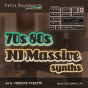 70s and 80s Synths - Retro Massive presets