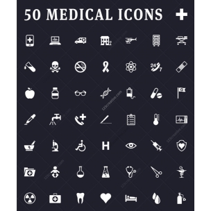 50 Medical icons