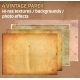 4 Vintage paper textures high resolution (digitized)