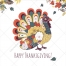Happy Thanksgiving Day vector illustration