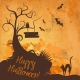 happy halloween vector graphics, halloween vector art
