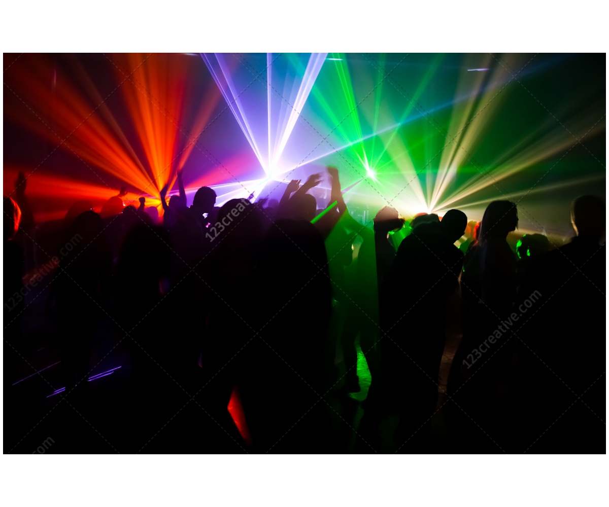 4 Realistic Party people backgrounds - 123creative.com