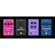 G-Sonique: Classic colored pedals 2 (guitar, pedal, vst, phaser, pitch shifter / octaver, wah wah, eq,)