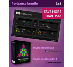 Psytrance bundle: Bass synthesizer + Samples