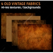 4 Old vintage fabric textures (high resolution)