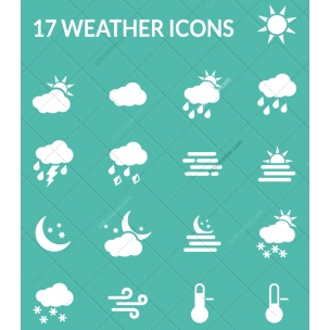17 Weather icons