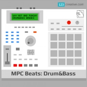 Drum & Bass beats, drum breaks, Drumfunk, Techstep, Liquid Funk loops, Akai MPC sounds