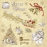 Vintage Christmas vector illustrations