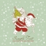 4 Merry Christmas vector cards