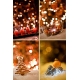 vintage Christmas card backgrounds, Christmas bokeh backgrounds