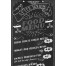 retro chalkboard menu template, restaurant menu template, chalboard restaurant menu psd