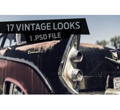 17 Photo looks - vintage image effects in Photoshop