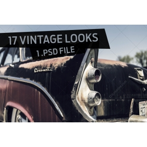 17 Photo looks - vintage image effects in Photoshop