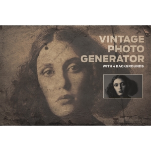 Vintage Photo Generator in Photoshop